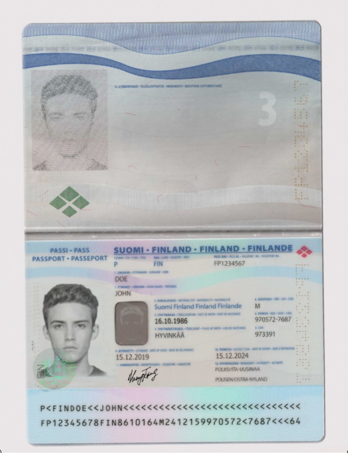 finland passport result - Finland passport