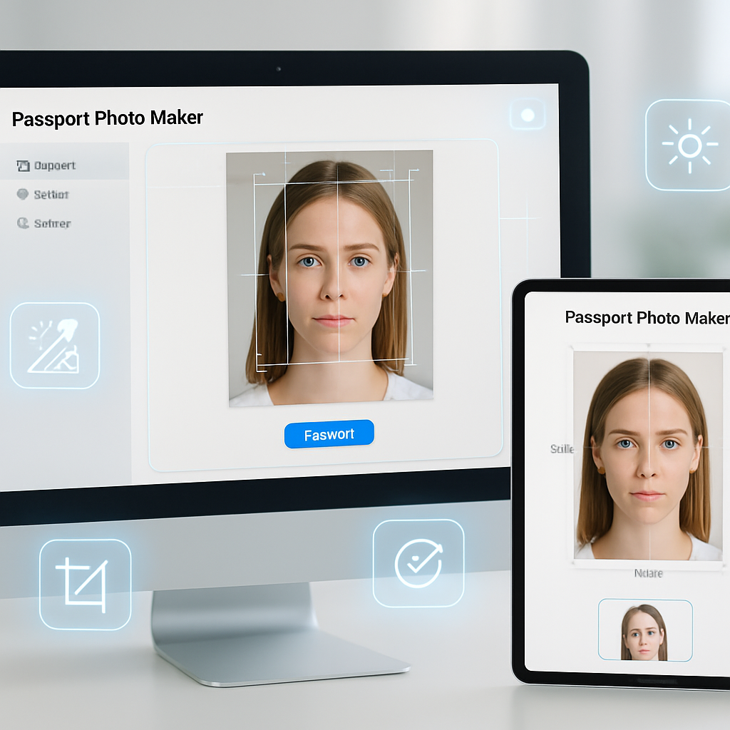 Blank File Template free passport photo maker create compliant biometric visa photos online featured - Blank File Template