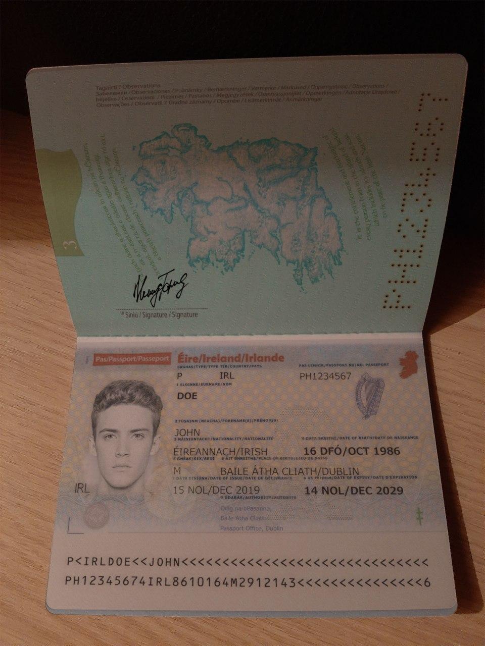 ireland passport - Ireland Passport