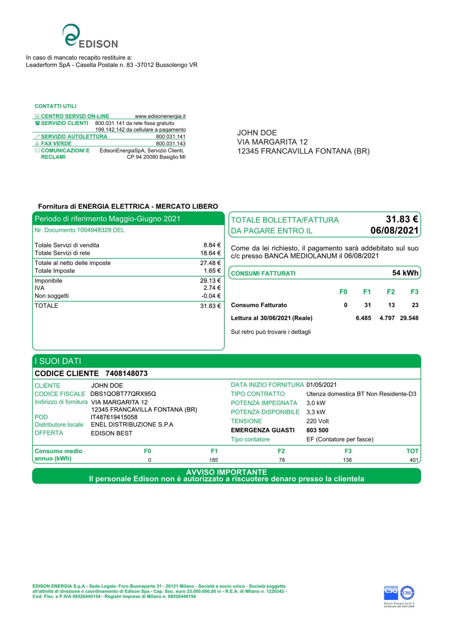 italy bill preview - Italy Bill