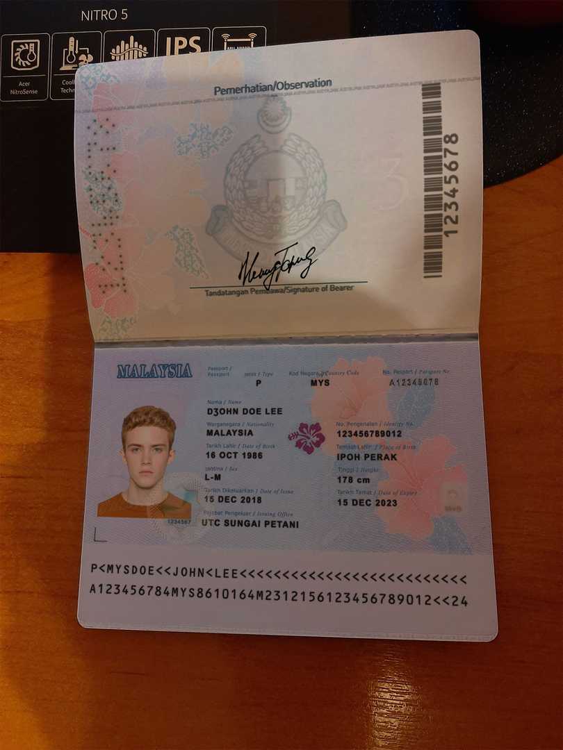 malaysia passport 2TbeeKF - Malaysia passport