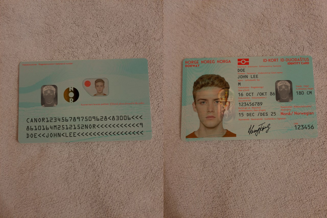 norway id preview - Norway ID