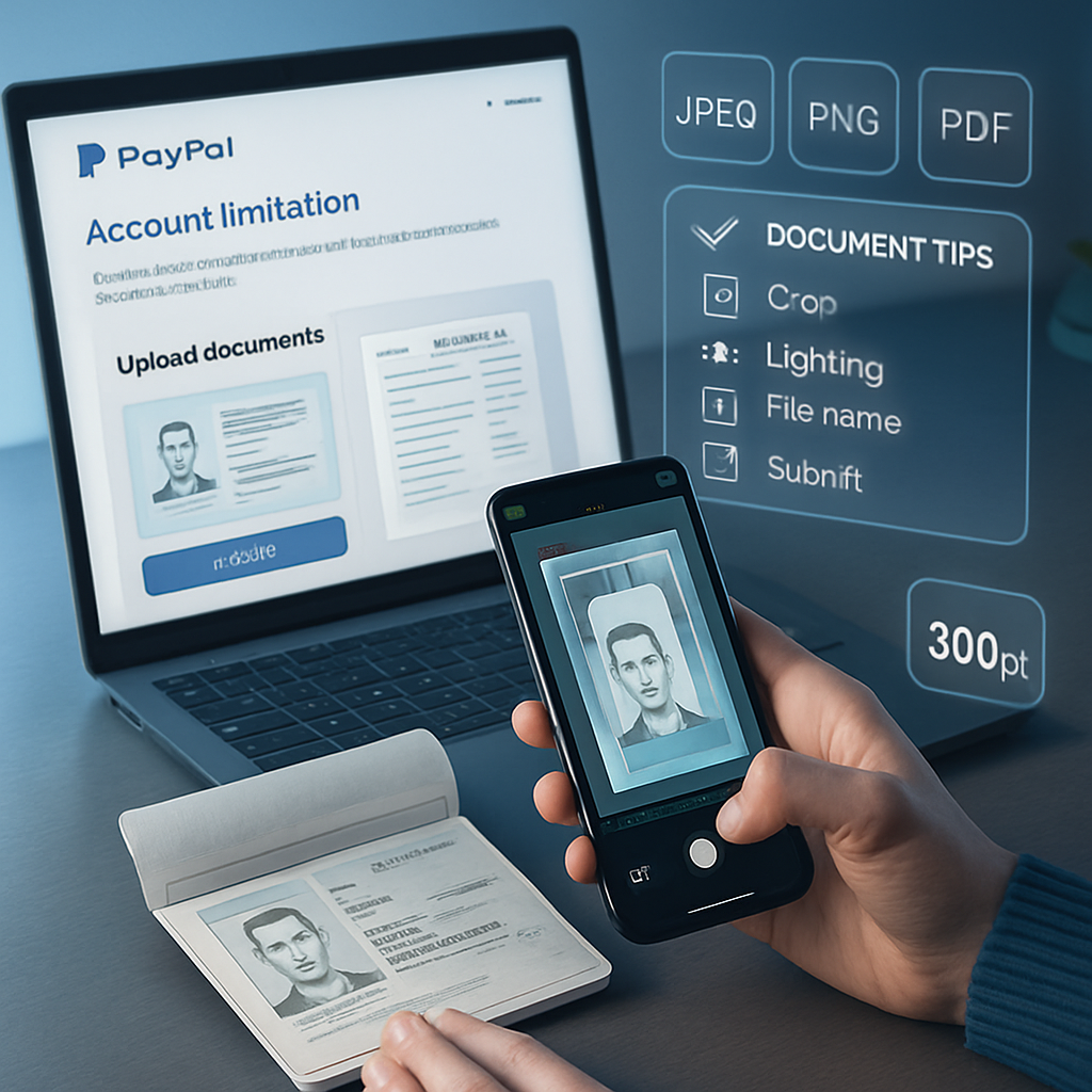 Blank File Template paypal limitation fix guide how to submit high quality documents correctly featured - Blank File Template