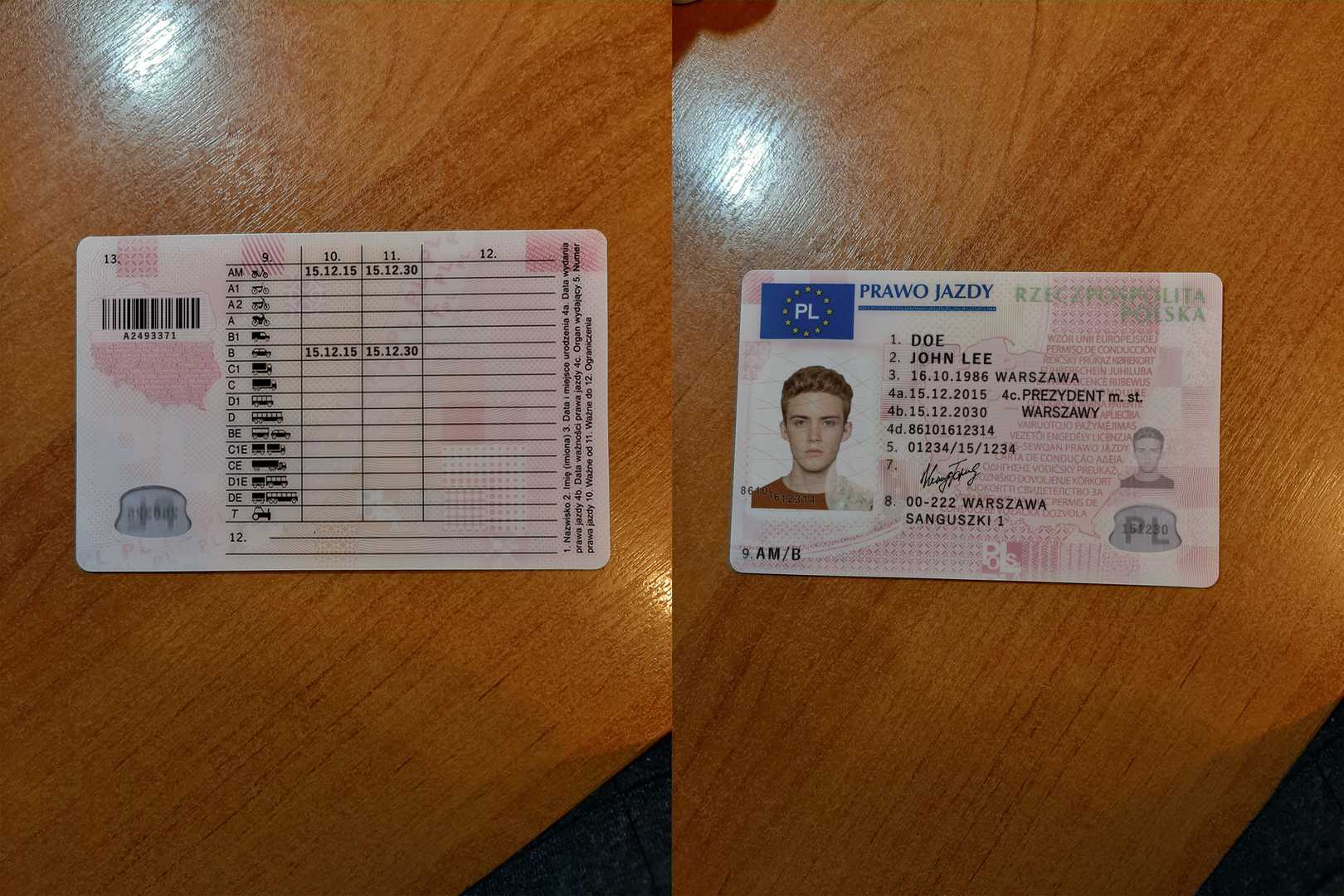poland dl - Poland Driving License
