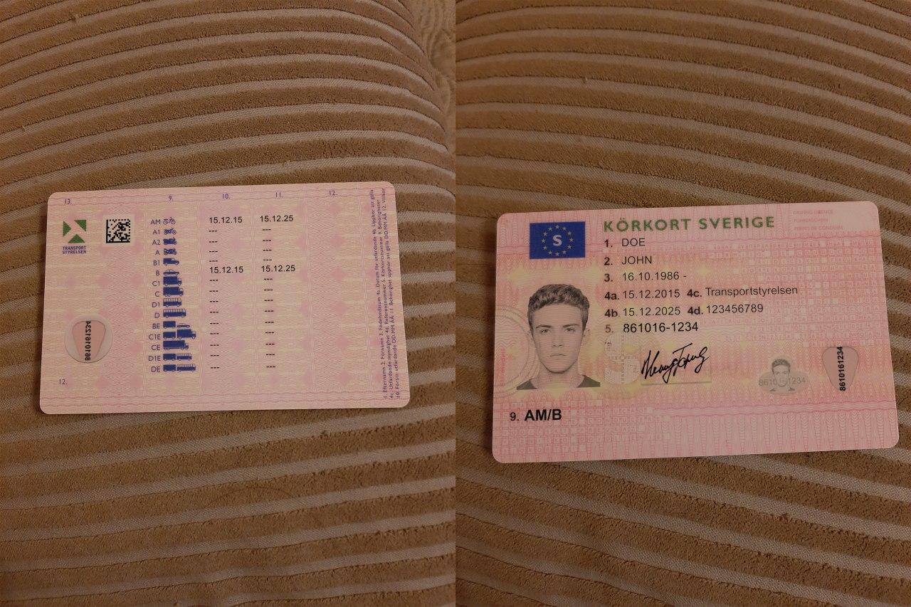 sweden dl result - Sweden Driving License