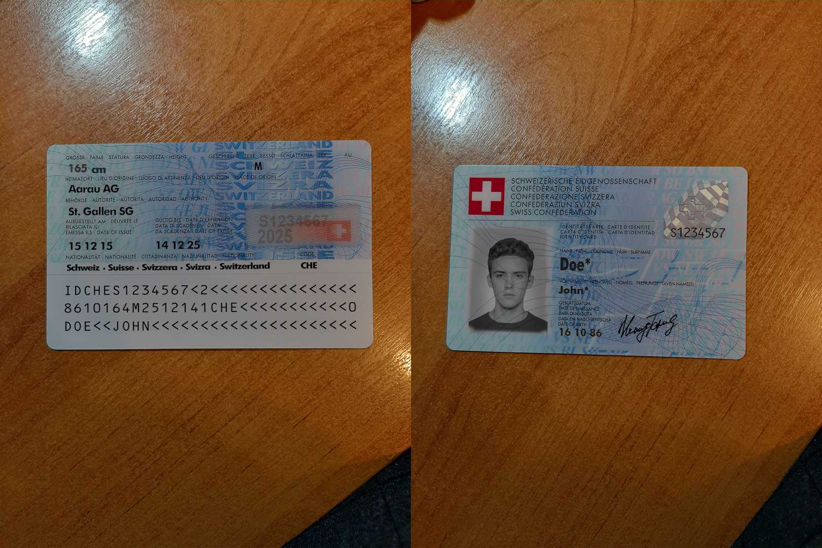 swiss id - Switzerland ID Card