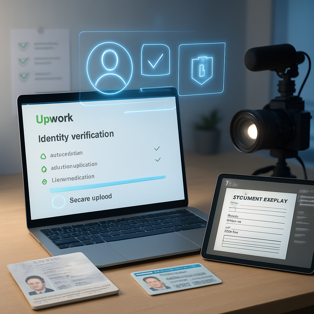 Blank File Template upwork verify identity guide prevent account suspension tips featured - Blank File Template