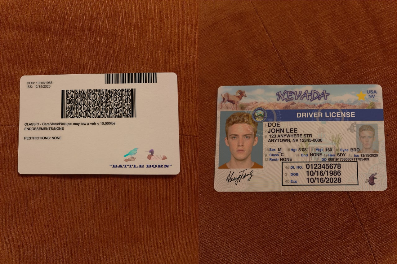 usa nevada drivers license result - USA Nevada Driver License