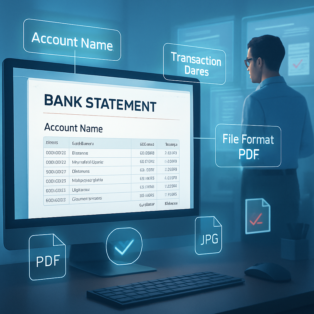 Blank File Template wise verification taking long how to fix delays with bank statements featured - Blank File Template