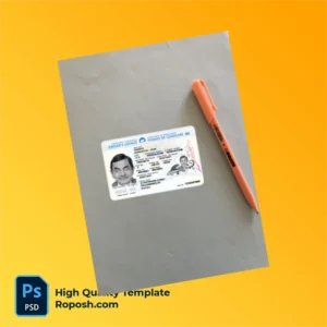 Canada Northwest Territories Driver License PSD Template Canada Northwest Territories Driver License PSD Template