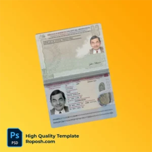 UK Passport psd Template | United Kingdom Passport (5 version) UK Passport psd Template | United Kingdom Passport (5 version)